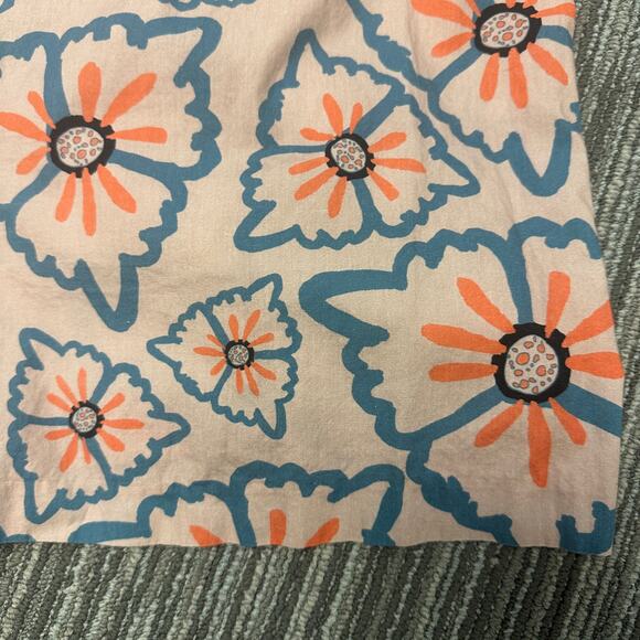 Atelier 1756 x Anthropologie Pastel Pink Nadia Ruffle Floral One-Sleeve Romper - Picture 5 of 11